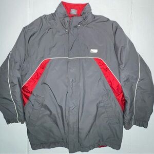 Vintage Nike Jacket Youth Xl 18-20 Y2k Grey Red